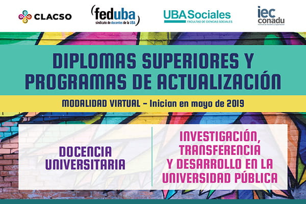  Diplomas Superiores y programas de actualización