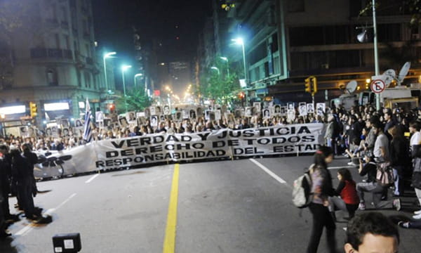 Marcha del silencio en Uruguay