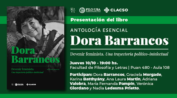  Dora Barrancos habla de su Antología