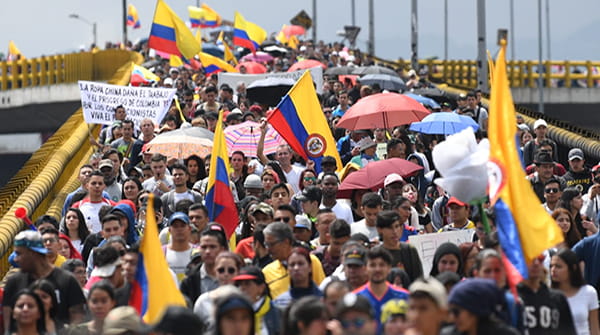  Rotundo rechazo al neoliberalismo en Colombia