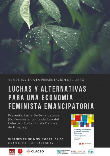  “Presentan libro sobre economía desde perspectiva feminista”
