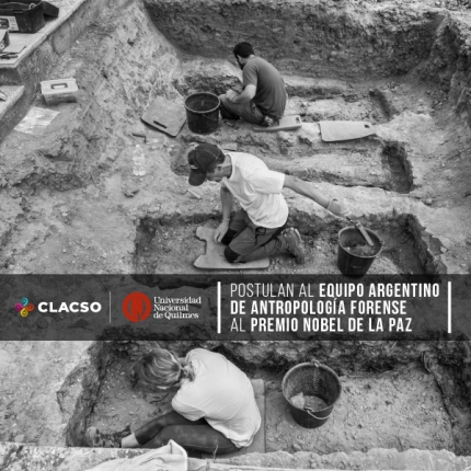  “Postularon al Equipo Argentino de Antropología Forense al Premio Nobel de la Paz 2020”