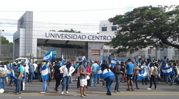  Ante los actos de intimidación y persecución en contra de la Universidad Centroamericana de Nicaragua