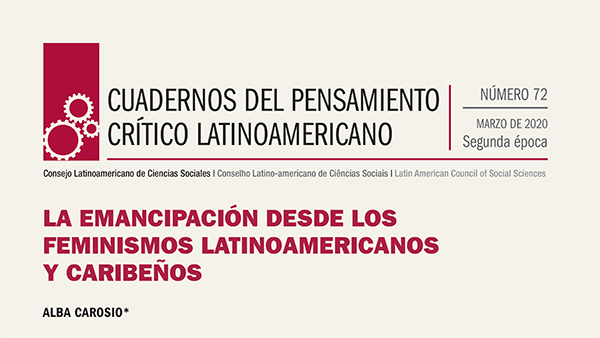  La emancipación desde los feminismos latinoamericanos y caribeños