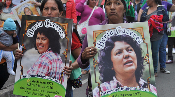  Justicia para Berta Cáceres