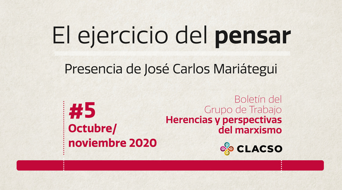  Boletín #5 El ejercicio del pensar