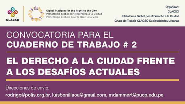  El derecho a la ciudad frente a los desafíos actuales