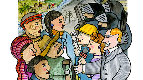  Territorialidades en disputa y r-existencias