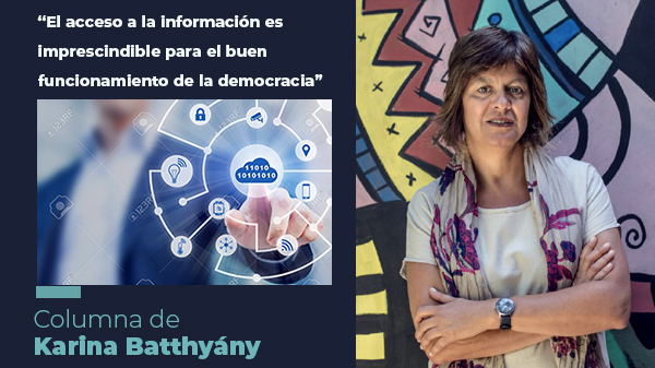  “El acceso a la información es imprescindible para el buen funcionamiento de la democracia”