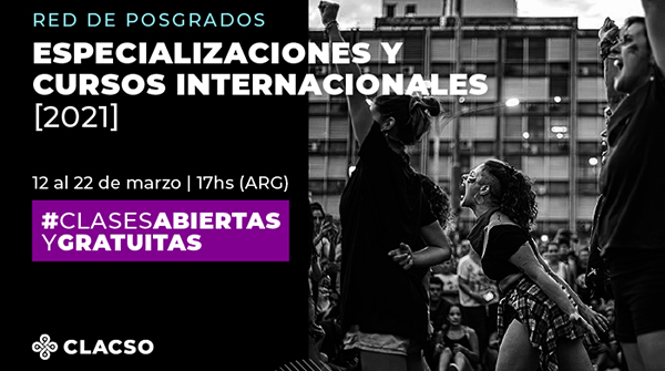  Clases abiertas – Especializaciones 2021