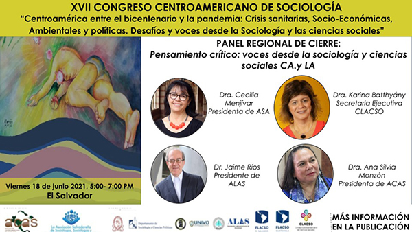  Voces de la Sociología y las Ciencias Sociales en Centroamérica y Latinoamérica