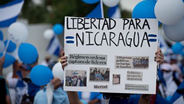  Pronunciamiento sobre Nicaragua