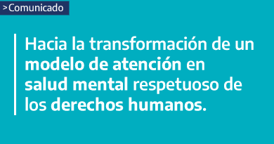  Acciones para la transformación del modelo de atención de salud mental