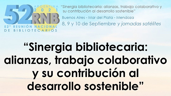  52° Reunión Nacional de Bibliotecarios