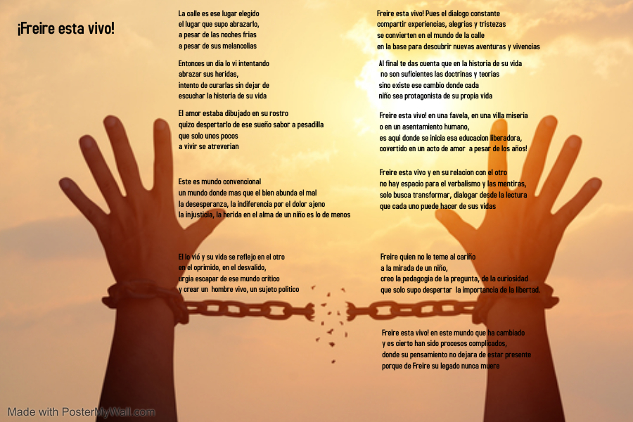  Feria virtual sobre la obra y el pensamiento de Paulo Freire en el siglo XXI: [Maria Victoria Villa Buitrón]