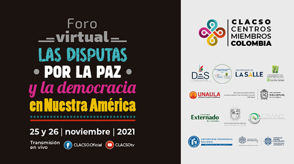  Las disputas por la paz y la democracia en Nuestra América