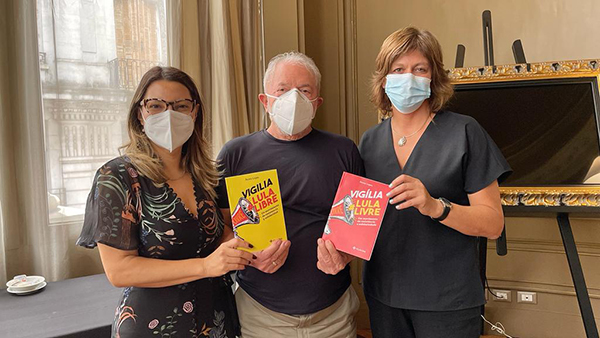  Encuentro de Lula da Silva con Karina Batthyány