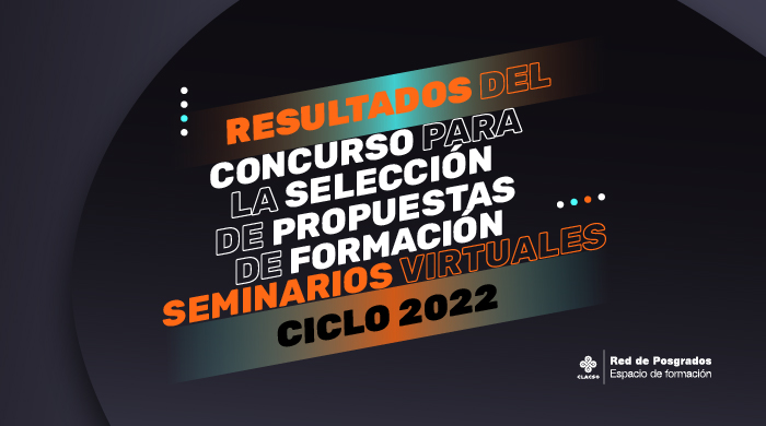  Concurso para la selección de Seminarios Virtuales de posgrado