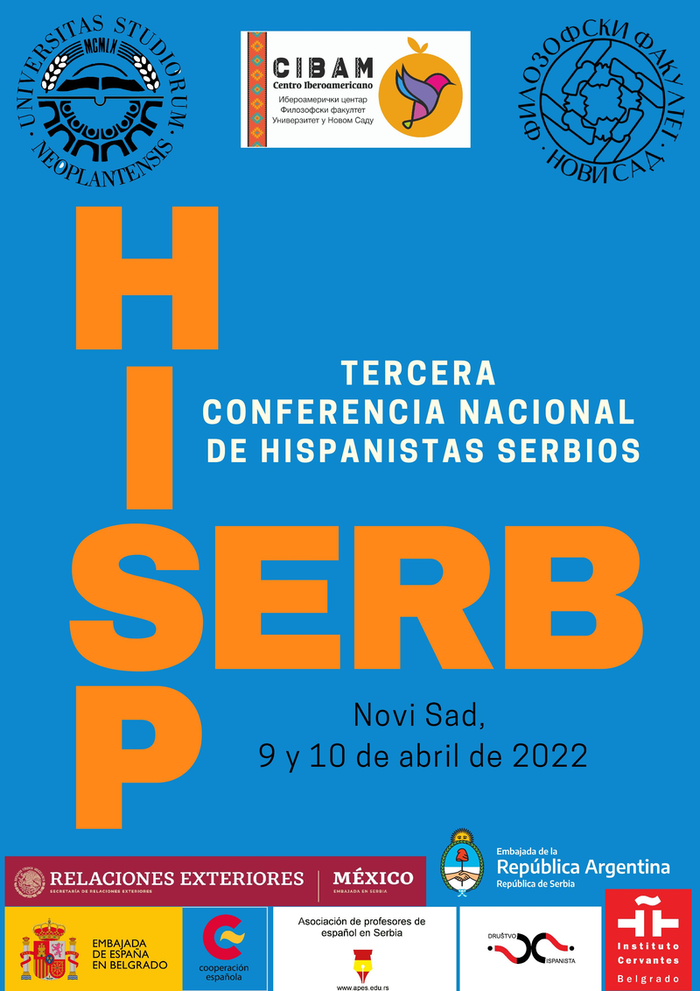  III Conferencia Nacional de Hispanistas Serbios.