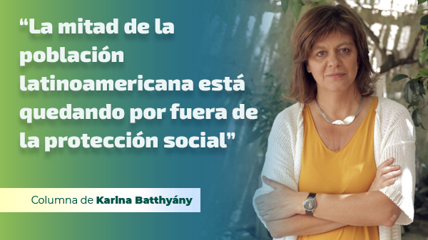  “La mitad de la población latinoamericana está quedando por fuera de la protección social”