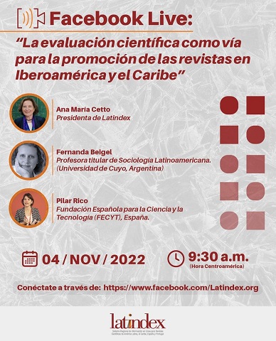  VIDEO Panel “La evaluación científica como vía para la promoción de las revistas en Iberoamérica y el Caribe”-Latindex