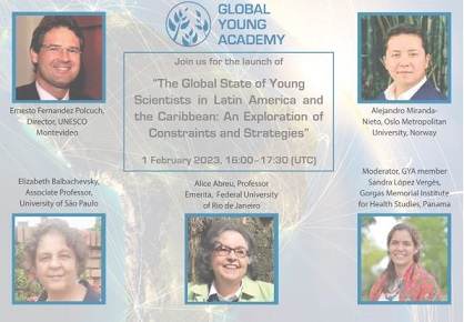  Lanzamiento del informe: El Estado Global de los Jóvenes Científicos en América Latina y el Caribe