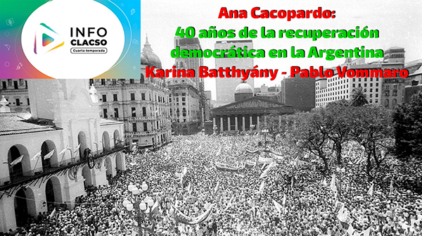  “Memorias, Derechos Humanos y Democracia”