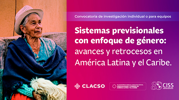  Sistemas previsionales con enfoque de género