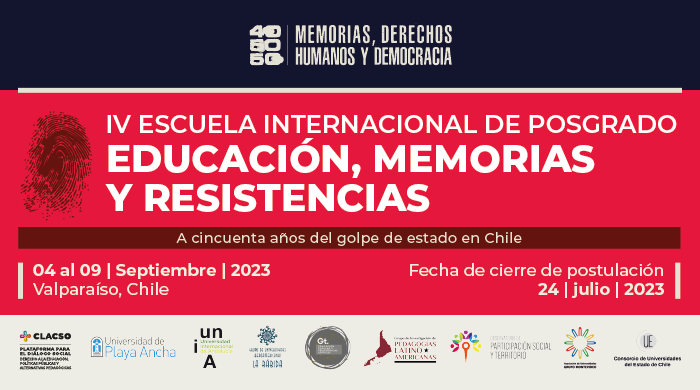  IV Escuela Internacional de Posgrado en Educación CLACSO