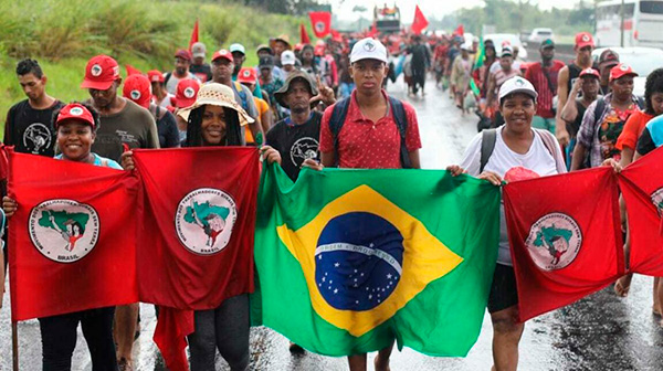  Solidaridad con el Movimiento de los Trabajadores Rurales Sin Tierra de Brasil
