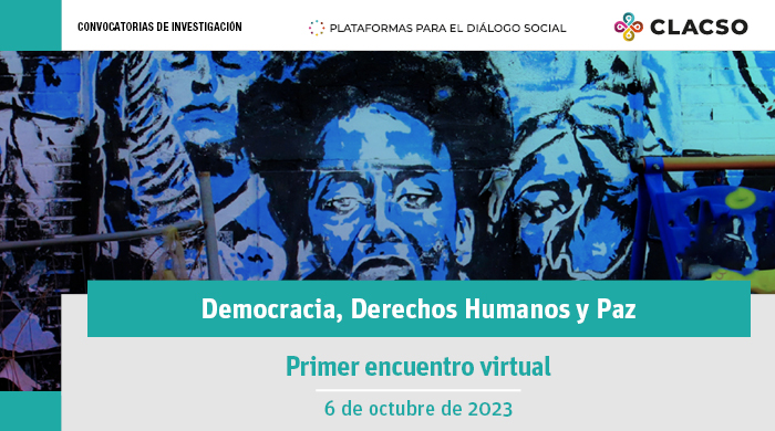  1er encuentro virtual Democracia, Derechos Humanos y Paz