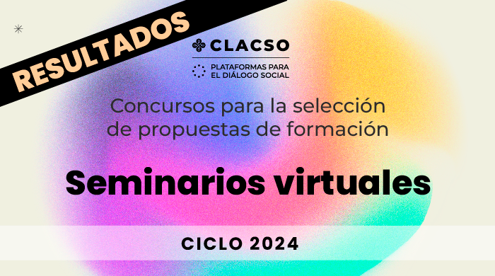  Concurso para la selección de Seminarios Virtuales