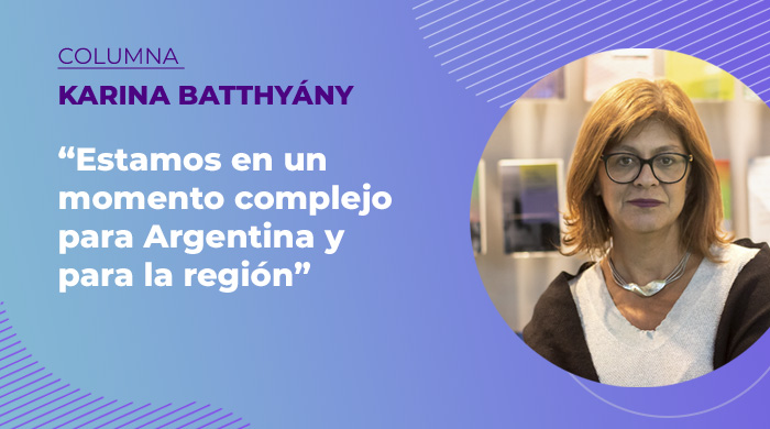  «Estamos en un momento complejo para Argentina y para la región»