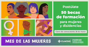  Mes de las Mujeres: 50 becas de formación para mujeres y disidencias