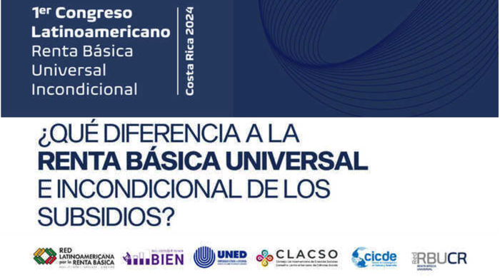 Primer Congreso Renta Básica Universal: Pensar la Renta Básica en un contexto de crisis y transformación en América Latina