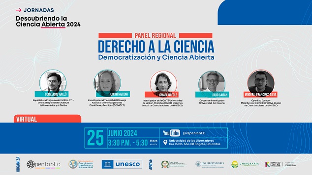  CLACSO-FOLEC en el webinario “Derecho a la Ciencia: Democratización y Ciencia Abierta”