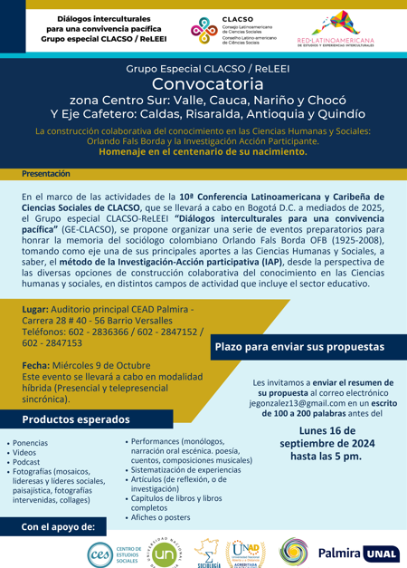  Convocatoria CLACSO 2024: Participa en la construcción del conocimiento social