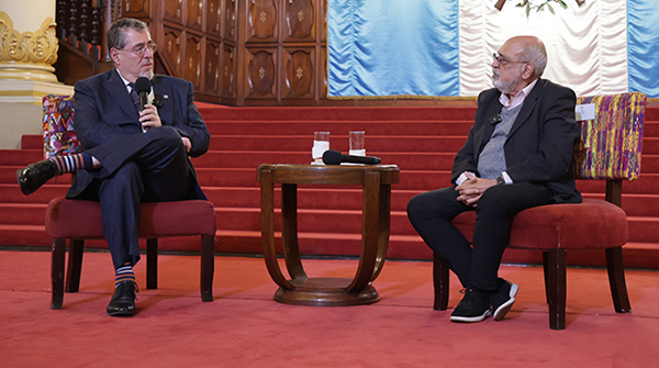  Encuentro con el presidente Bernardo Arévalo