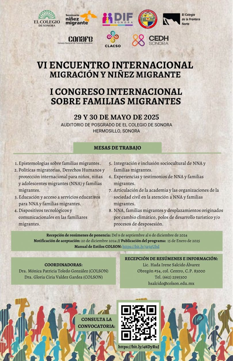  VI Encuentro Internacional Migración y Niñez Migrante