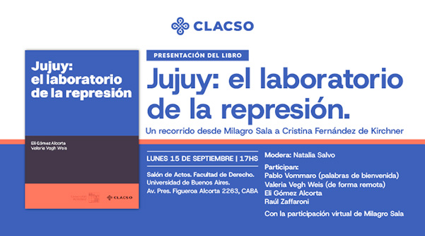  Presentación del libro “Jujuy: el laboratorio de la represión”