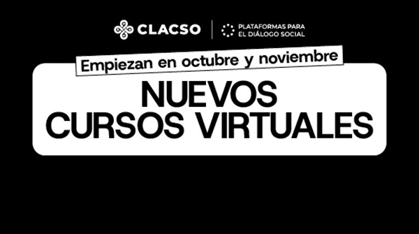  Nuevos Cursos virtuales de CLACSO