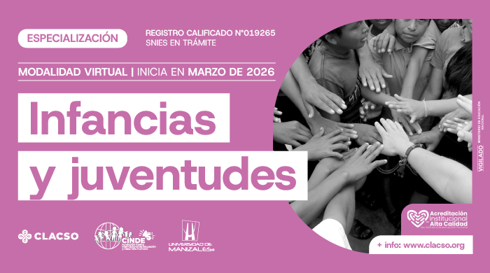  Especialización en Infancias y Juventudes