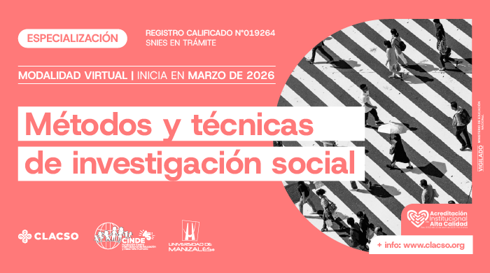  Especialización en Métodos y Técnicas de Investigación Social